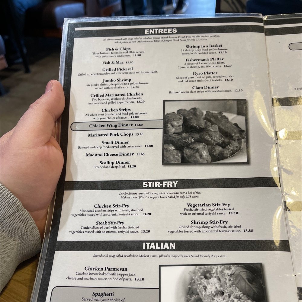 Jillian's Coney Island & Grille Menu - Image 5