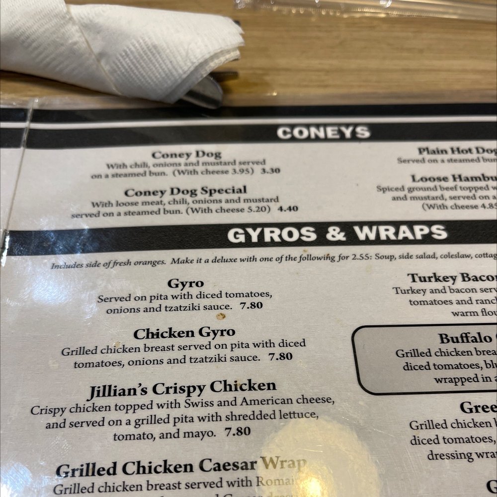 Jillian's Coney Island & Grille Menu - Image 9